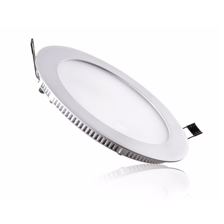 14 Watt Warm/Cool White Dimmable slim LED Downlights SAA Approved 150mm cutout - Elegant Lighting.