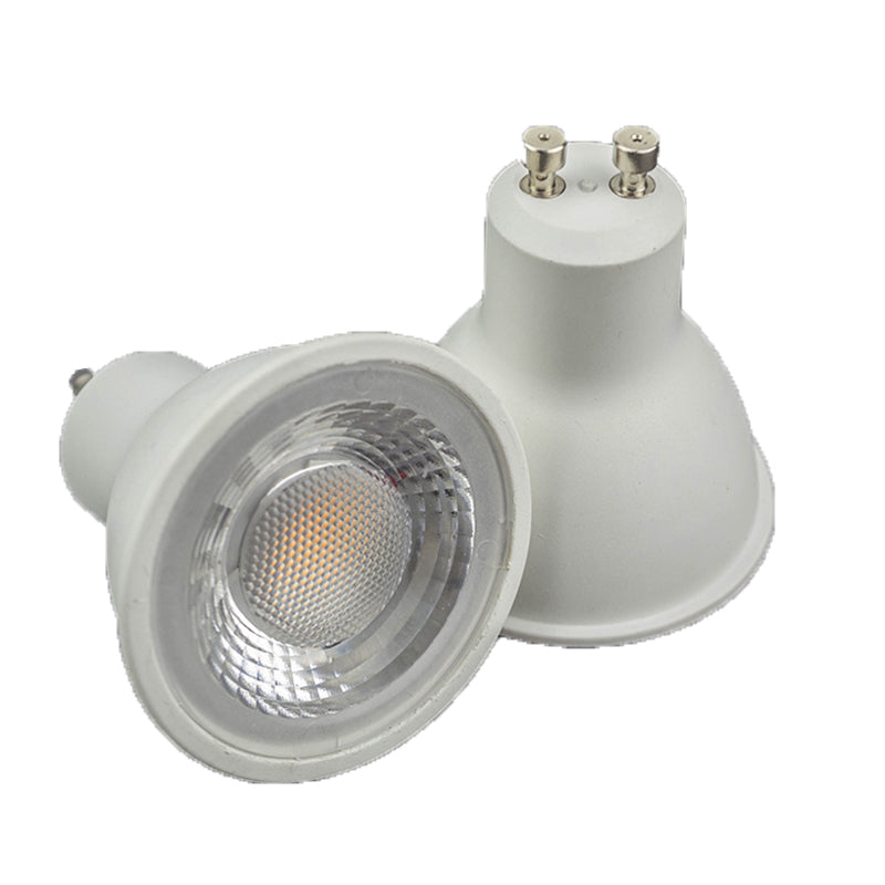5W LED GU10 Globes Bulbs Lamps 240V Daylight White 6000K 400LM Wide Beam - Elegant Lighting.