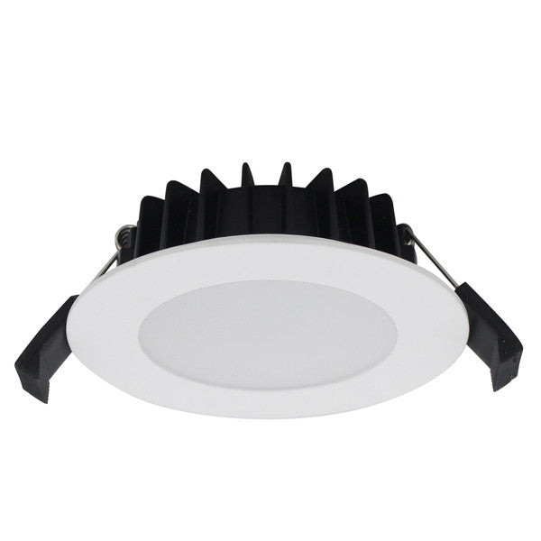 12W Warm White Cool White Dimmable LED Downlights SAA Approved 90mm cutout - Elegant Lighting.